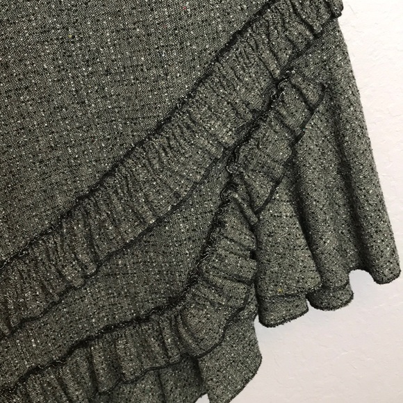 Asymmetrical wool skirt and stylish - Picture 8 of 11
